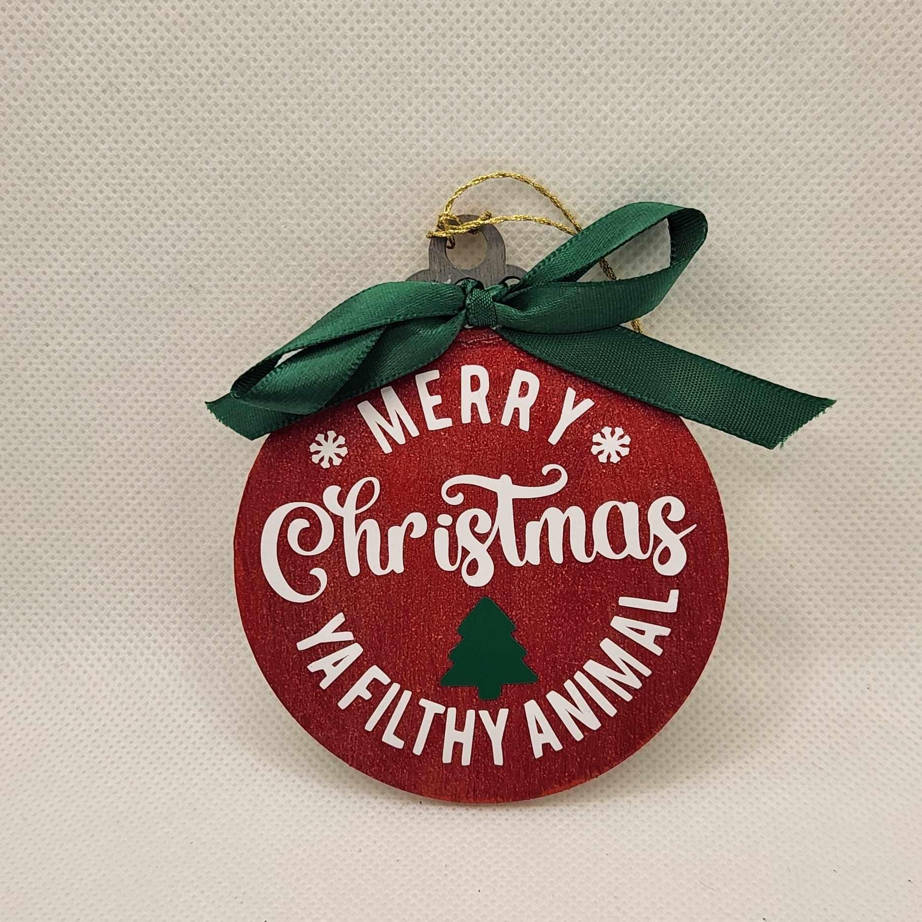 Merry Christmas ya filthy animal! Christmas Tree Ornament Home Alone