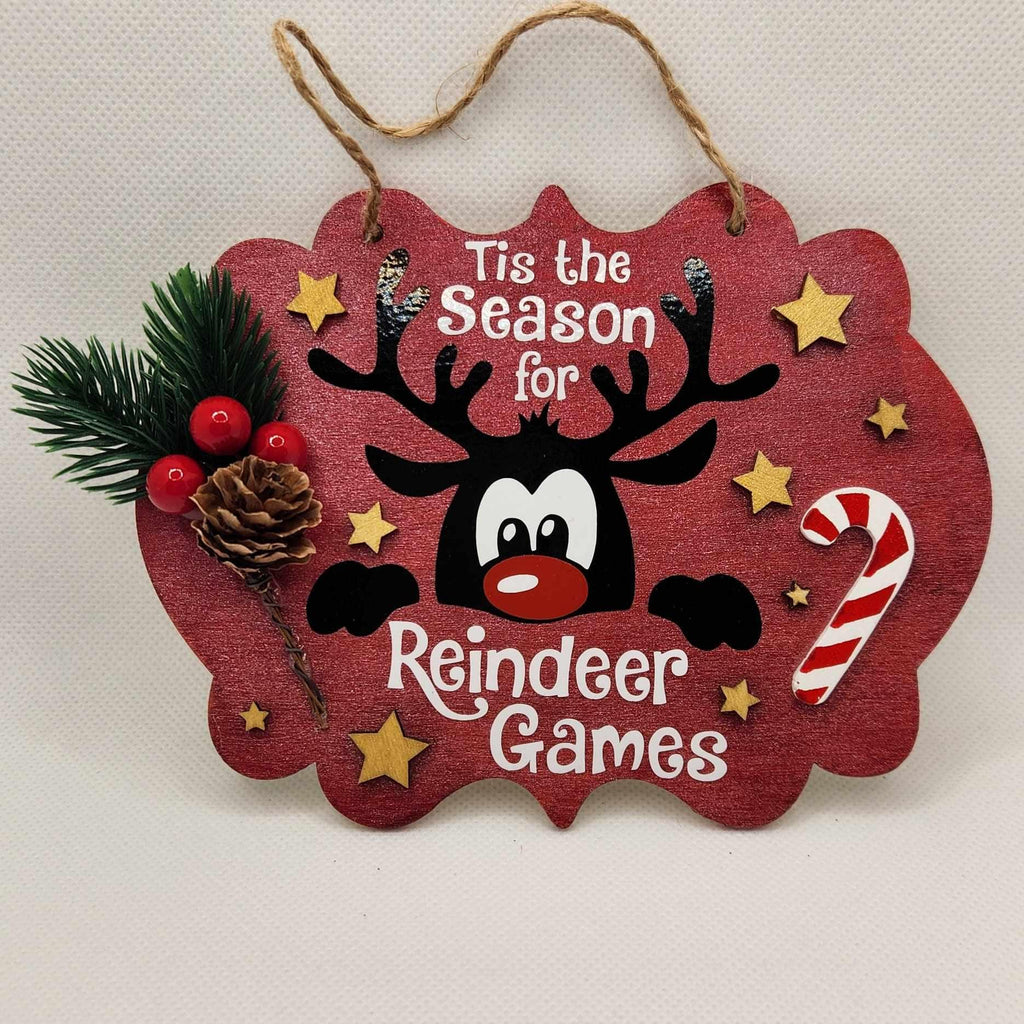 Christmas Signs Hand Made Variety