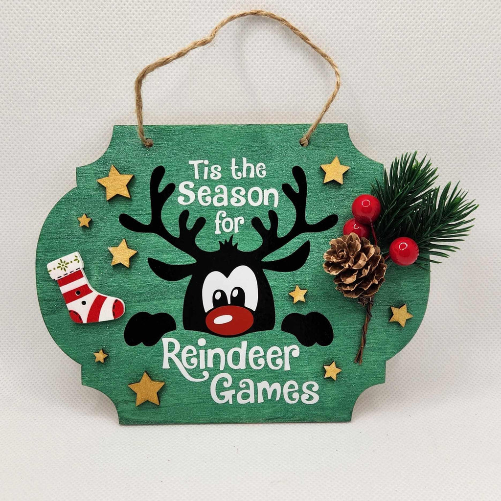 Christmas Signs Hand Made Variety