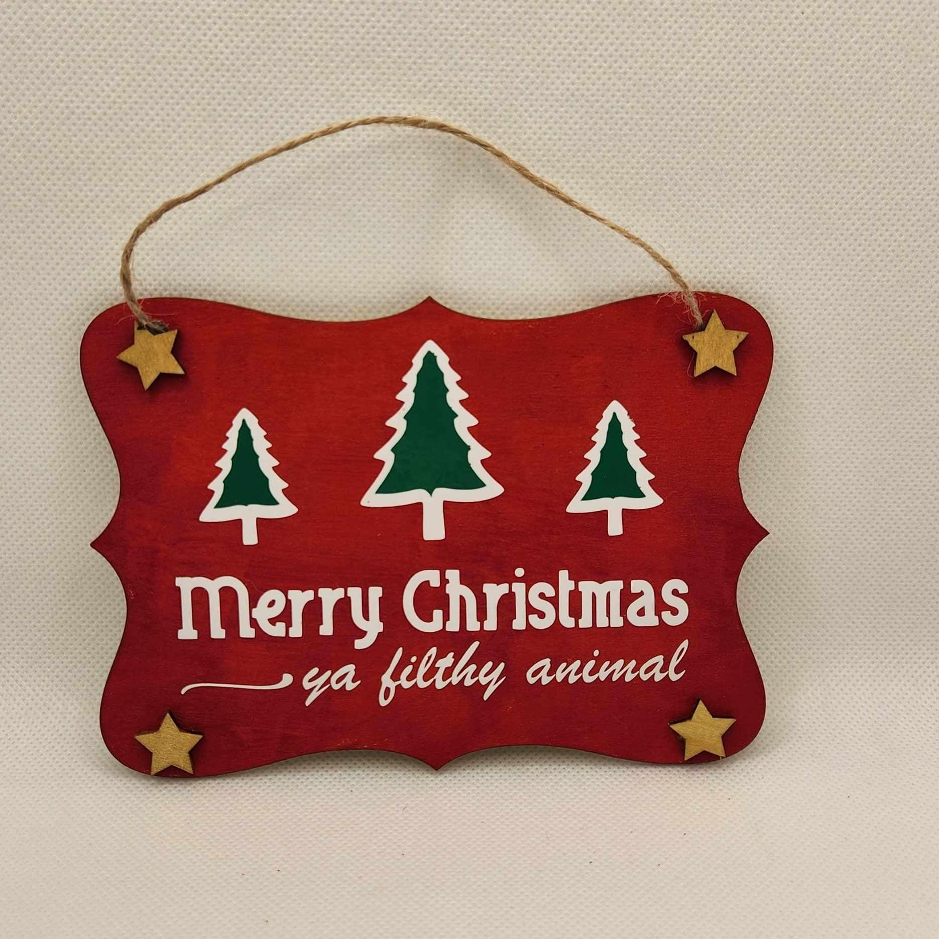 Christmas Signs Hand Made Variety