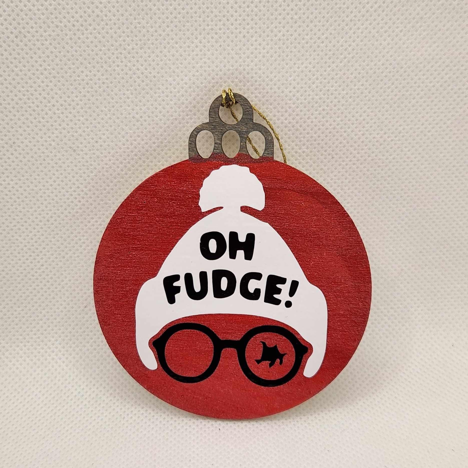 Oh Fudge! Christmas Tree Ornament