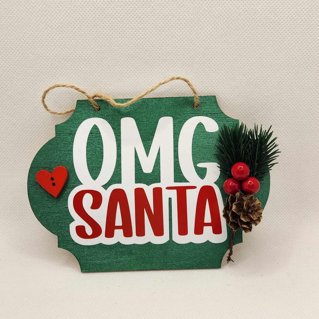 Christmas Signs Hand Made Variety