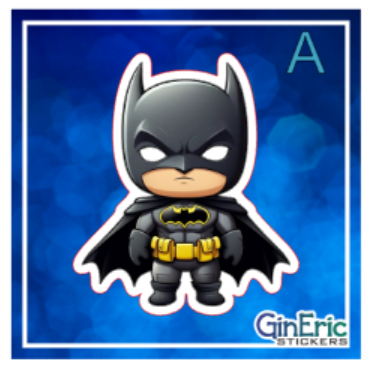 Batman DC Variety Weatherproof Sticker