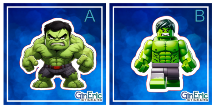 Incredible Hulk Marvel Variety Weatherproof Sticker