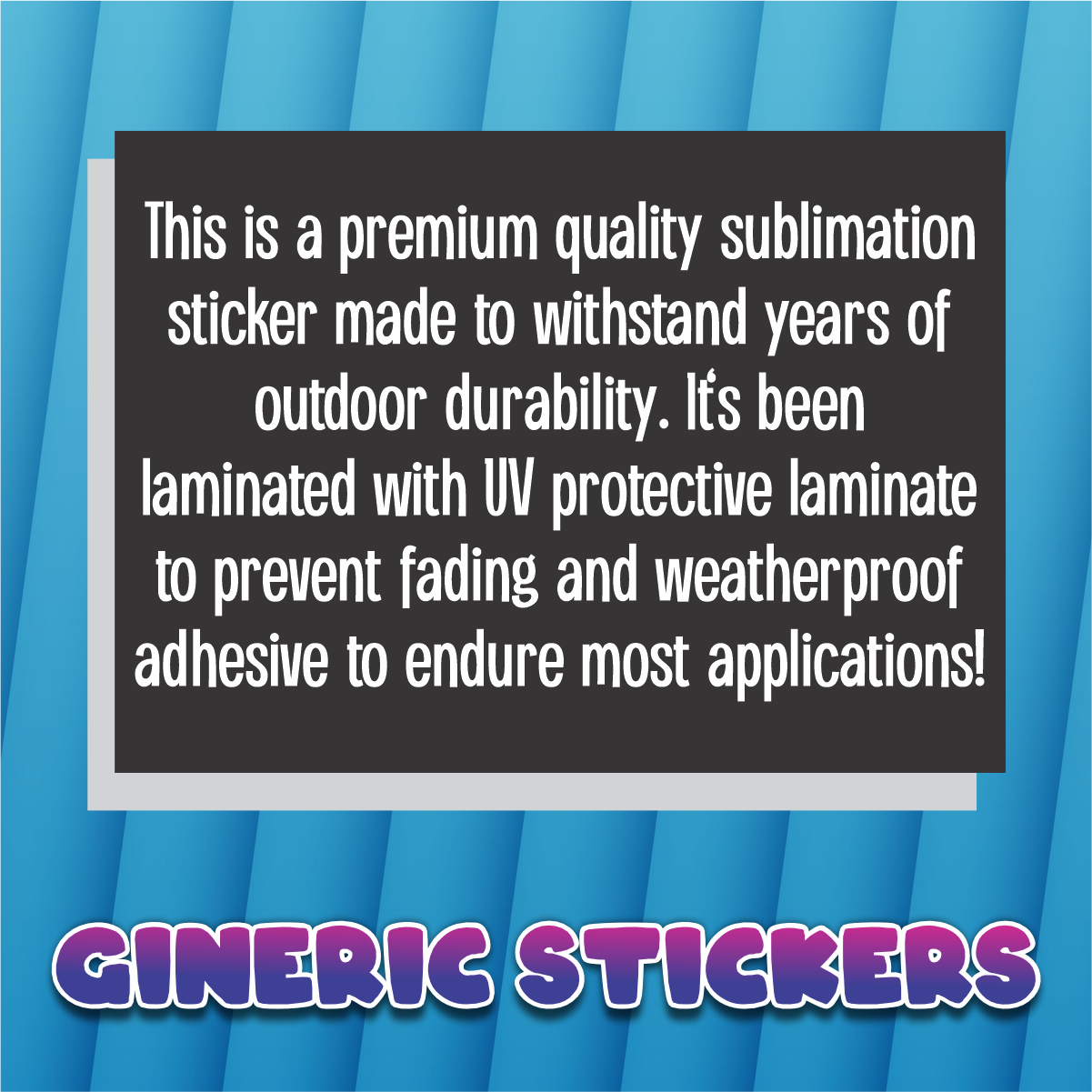 8647  Donald Trump FDT Weatherproof