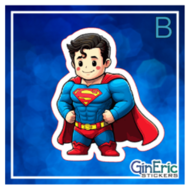 Superman DC Variety Weatherproof Sticker