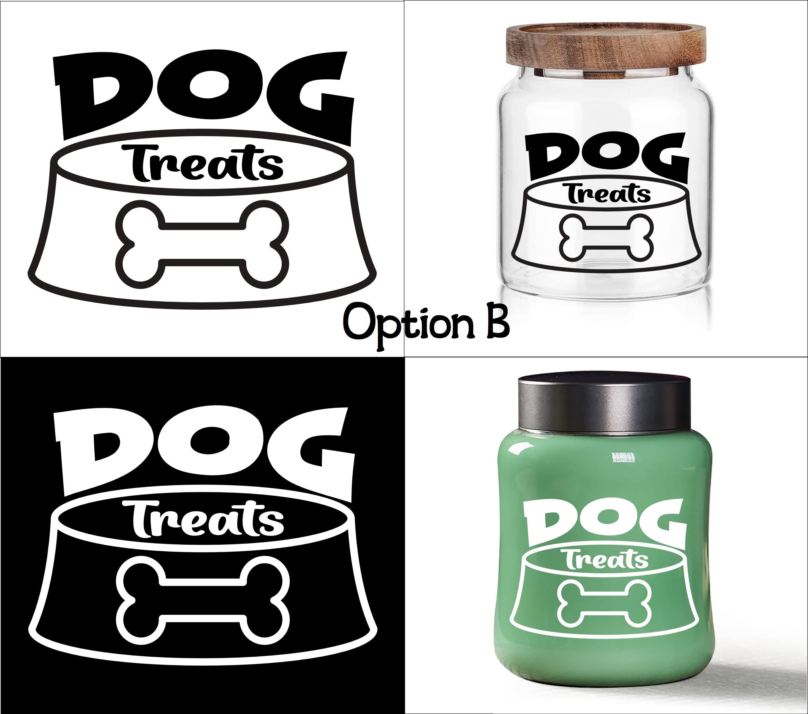 Dog Treats Vinyl Decal - 3 designs