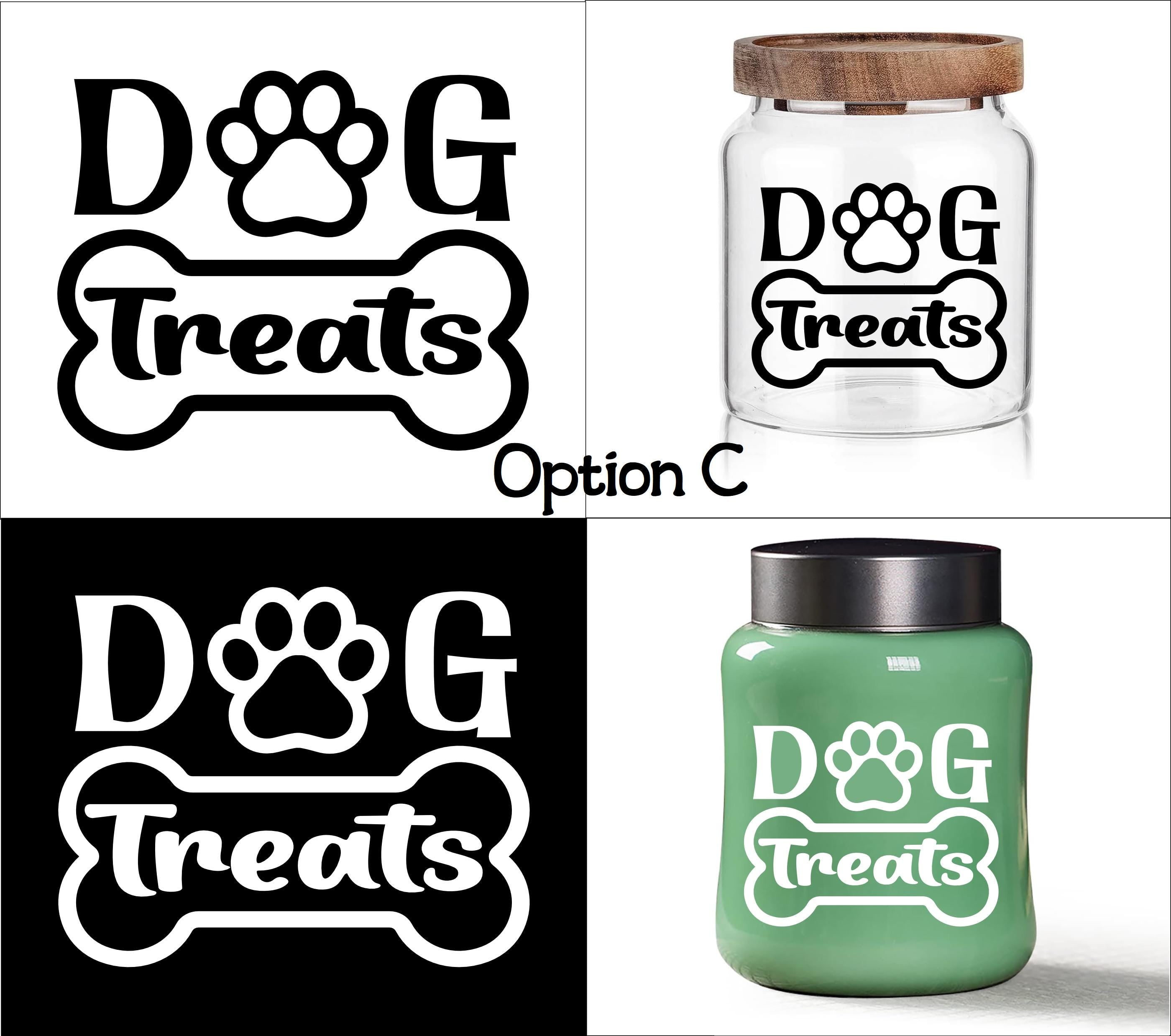 Dog Treats Vinyl Decal - 3 designs