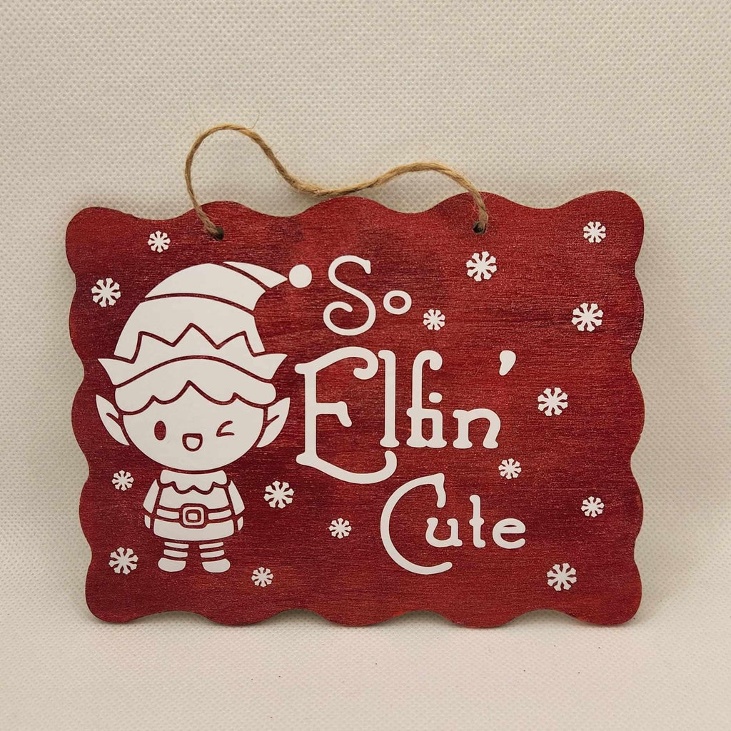 Christmas Signs Hand Made Variety 2