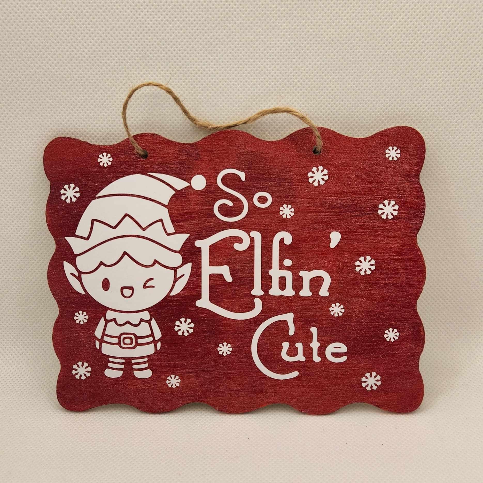 Christmas Signs Hand Made Variety 2