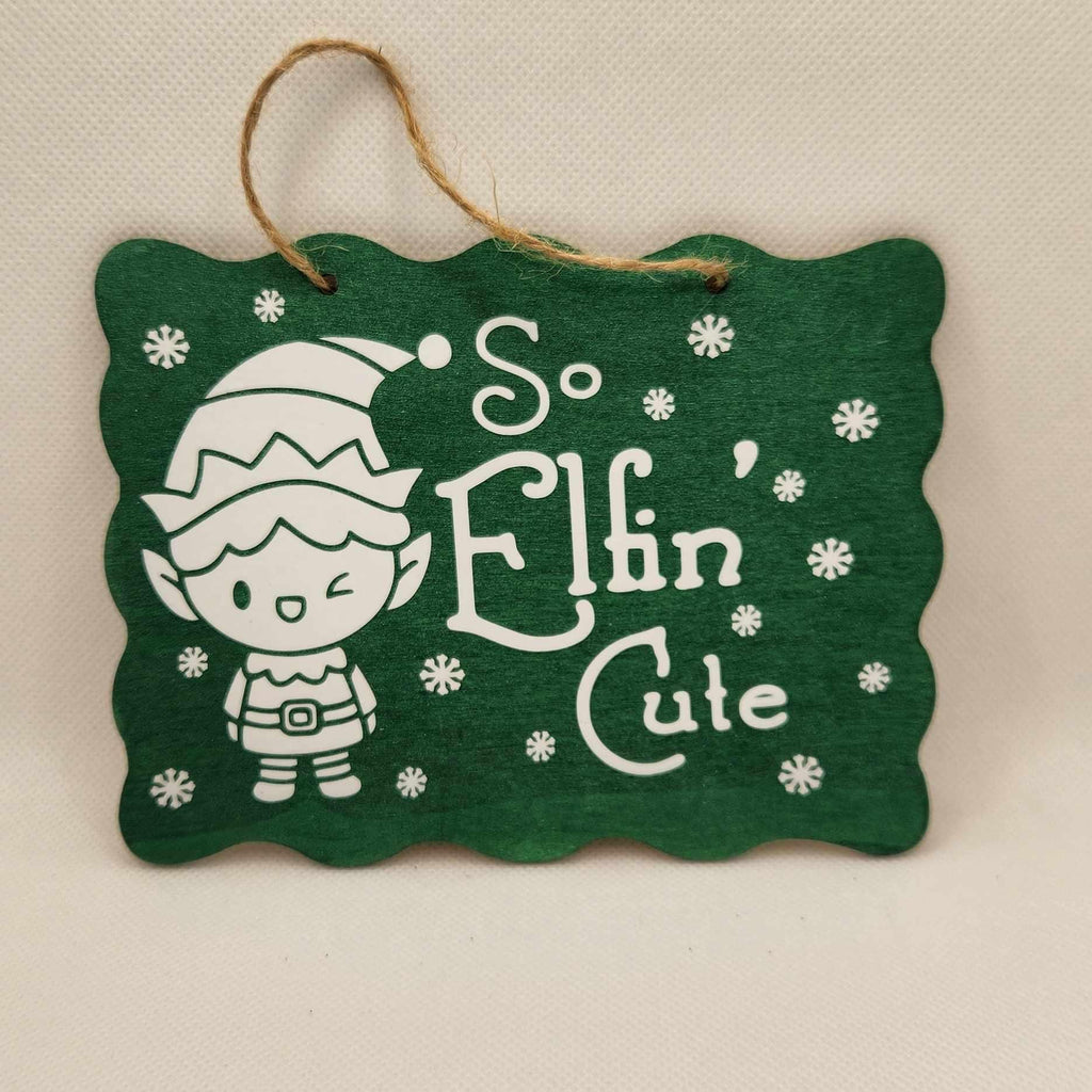 Christmas Signs Hand Made Variety 2