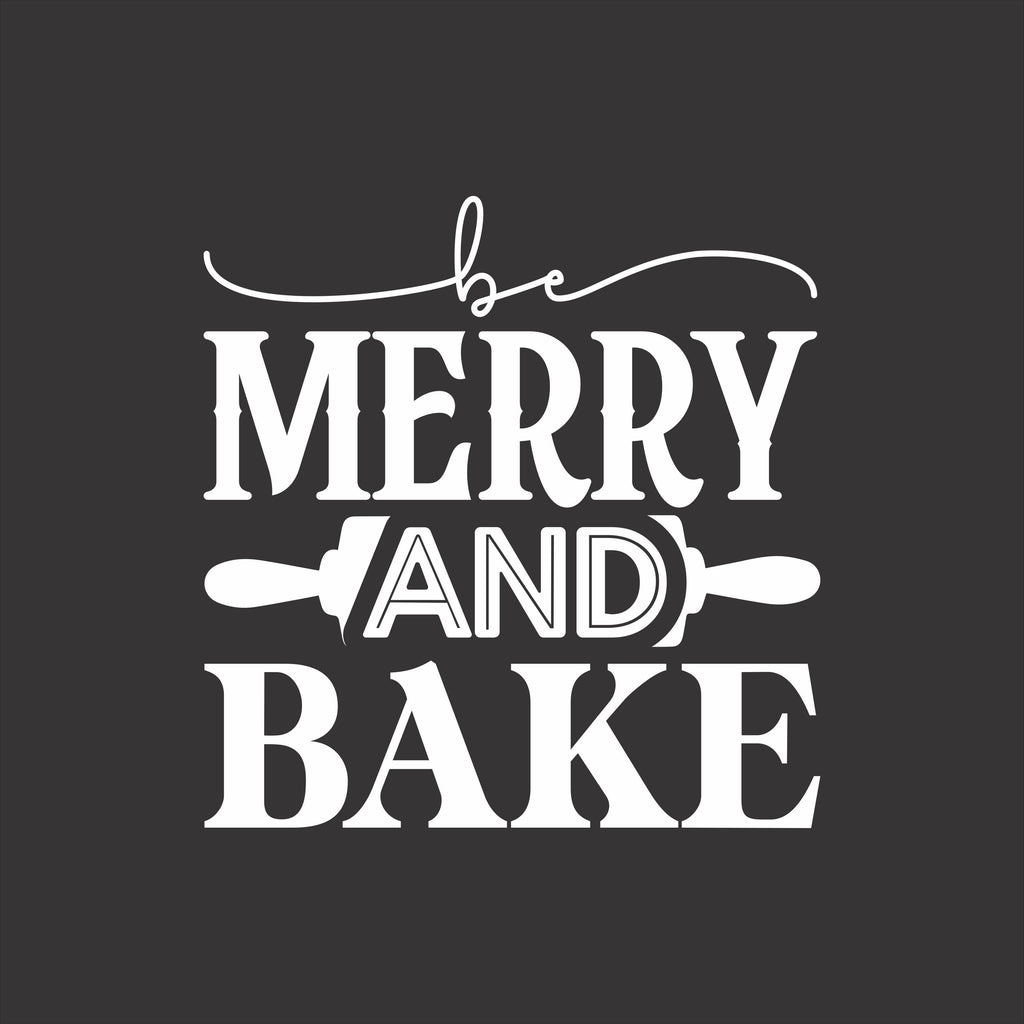 Be Merry and Bake Christmas Apron